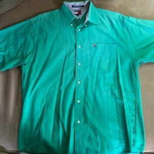 Vintage 90s Tommy Hilfiger button up collar shirt